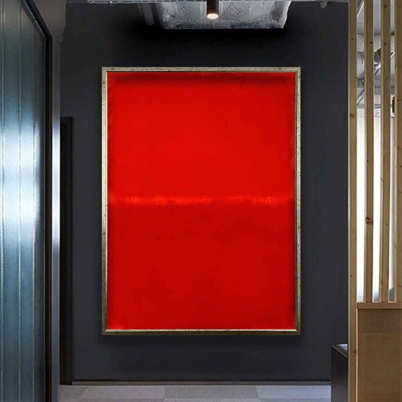 Mark Rothko Red Canvas, Mark Rothko Art, Mark Rothko Painting, Mark ...
