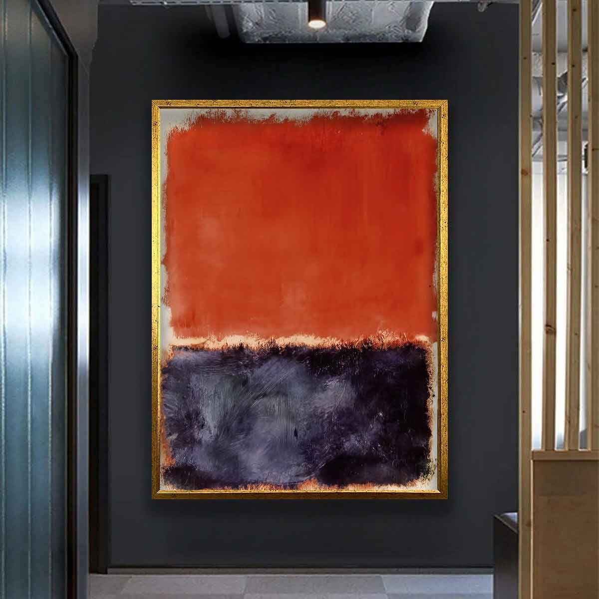 Mark Rothko Paniting Mark Rothko Orange Canvas, Mark Rothko Art, Mark Rothko Painting, Mark ...