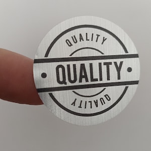 Silver Custom Stickers, Any Shape Custom Stickers, Custom stickers Waterproof vinyl labels, Silver labels