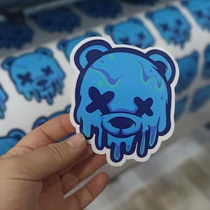 Pegatina troquelada, pegatina con logotipo troquelado, pegatina con logotipo, pegatina de vinilo personalizada