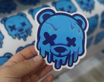 Custom Die Cut Logo Sticker: Glossy or Matte Vinyl