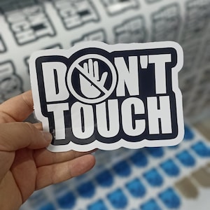 Custom Die Cut Logo Sticker: Glossy or Matte Vinyl