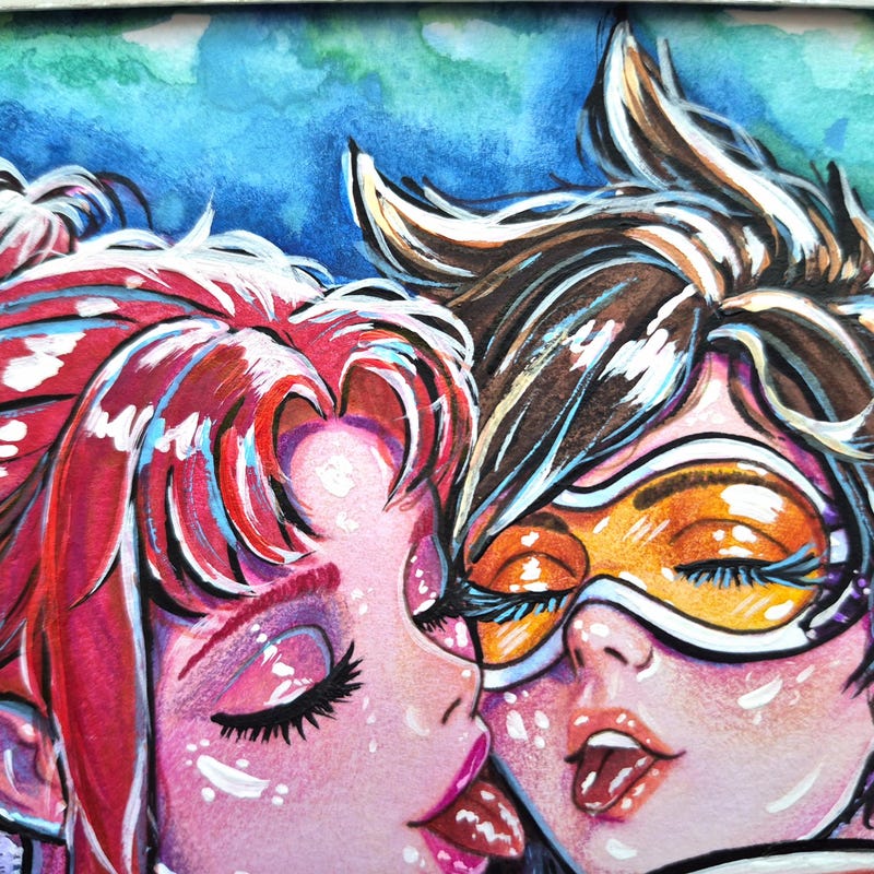 lesbian-anime-art-print-etsy