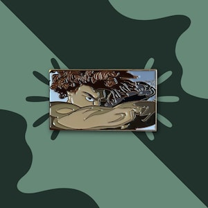 Fallen Angel Mjuk Emalj Pin / Alexandre Cabanel / Renaissance Art / Målning / Original Pin