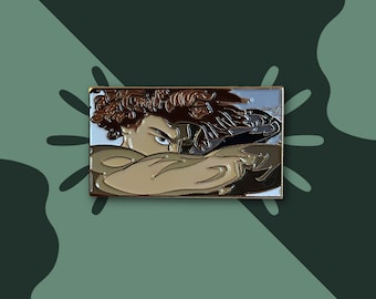 Fallen Angel Soft Enamel Pin / Alexandre Cabanel / Renaissance Art / Painting / Original Pin