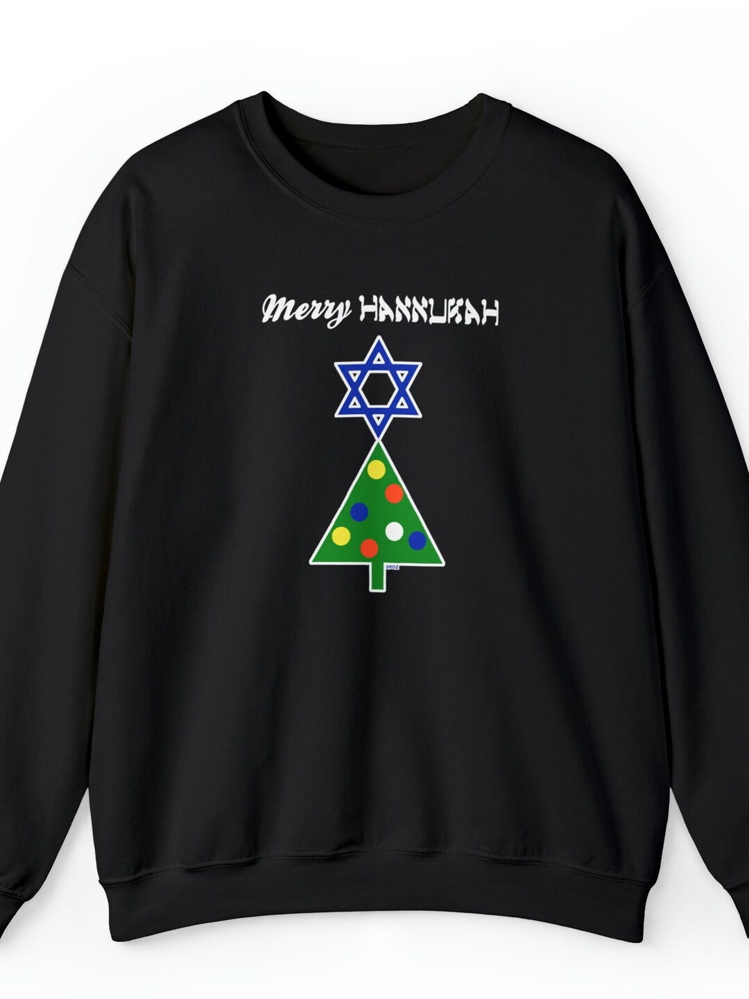 Xmas and Hanukkah Sweater, Celebrating Both, Merry Hannukah, Hannukkah ...