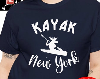 Kayak New York,  Kayaking Shirt , Kayaking Gifts, Kayak Icon Shirt, Kayak Shirt , Kayak Lover Shirt, Gift for Kayakers, Funny Kayaking Tee