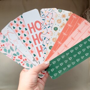 Holiday Bookmark Collection | Bookish Bookmarks | Christmas Bookmarks