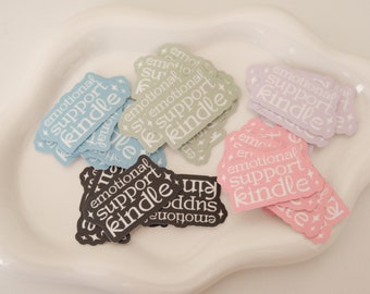 Emotional Support Kindle Sticker| Bookish Stickers | Kindle Sticker