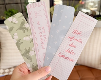 Spring Collection | Bookish Bookmark | Spring Bookmarks