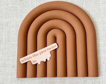 Plot Twist Sticker| Bookish Stickers | Kindle Sticker