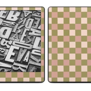 Melon Check / Kindle Decal Art / Descarga digital- no es un archivo .svg / para imprimir en DecalGirl.com / para todos los modelos de Kindle y Kobo Libra