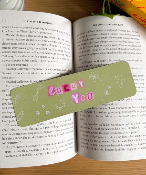 Lucky Charms Bookmark | Bookish Bookmark | Spring Bookmarks - Etsy
