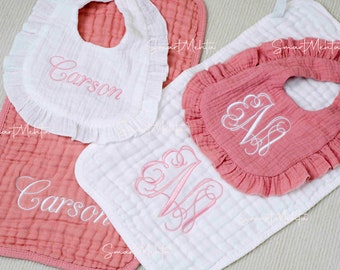 Gifts of Love: Personalized Baby Drool Pockets and Burp Cloths