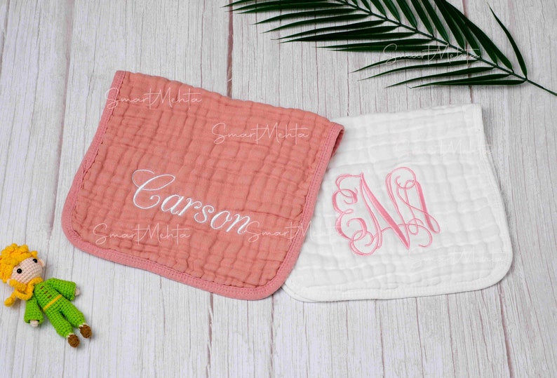 Gifts of Love: Personalized Baby Drool Pockets and Burp Cloths image 9