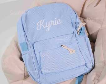 Custom Embroidered Kids Backpack: Personalized Backpack with Name | Unique Children's Backpack | Embroidered Backpack for Kids and Adults