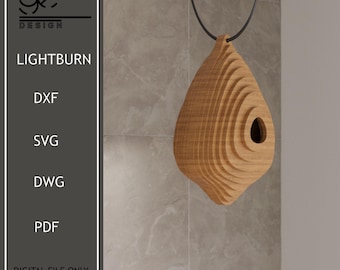 Parametric Birdhouse CNC Plan, Laser Cut Wood Design (Digital Download)