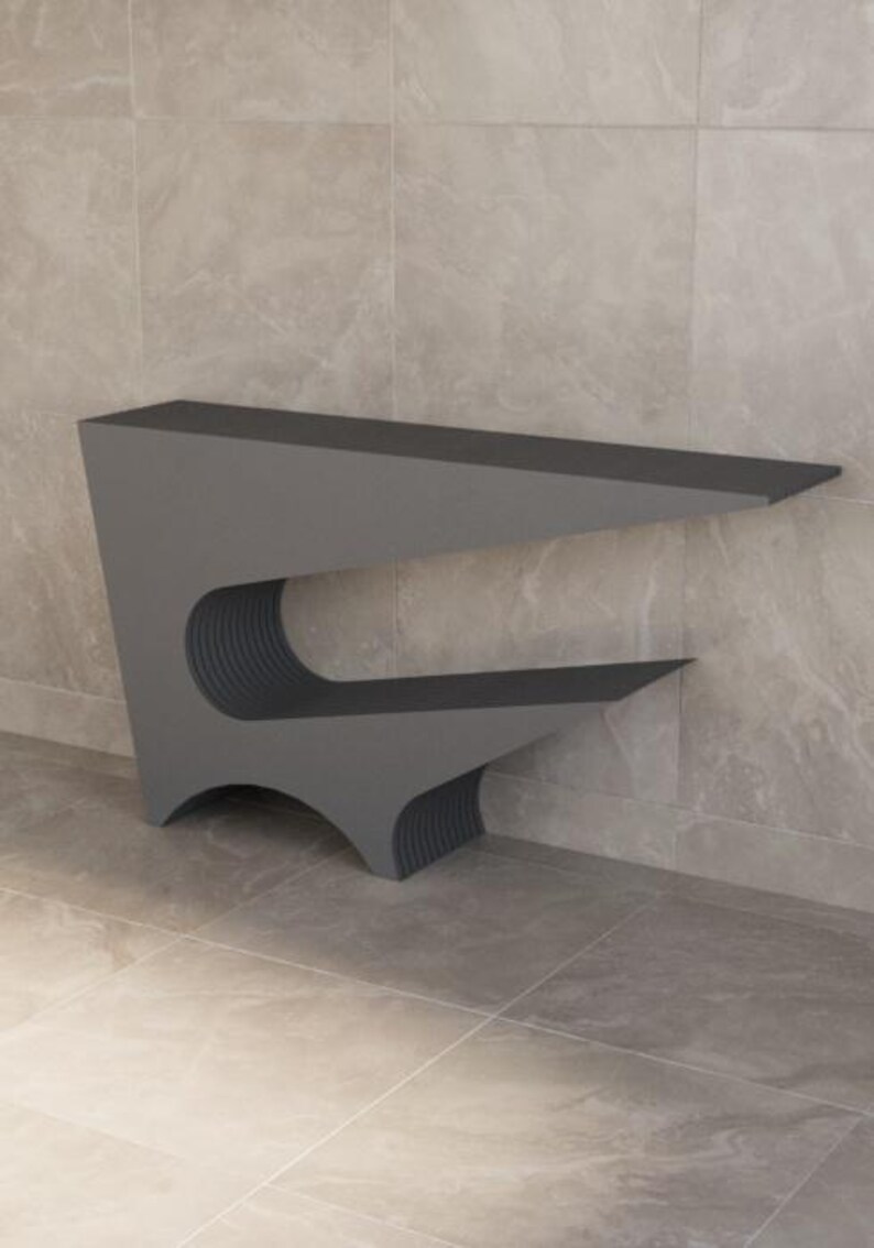 Parametric Entry Table Parametric Wooden Console,modern CNC Entryway Table,wood Furniture ...
