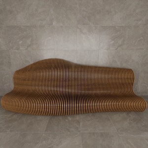 Parametric Bench DXF File for Lasernice Parametric - Etsy