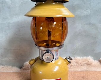 Bernsteinfarbene Glaskugel für Coleman 200a 202 242 243 249 Laterne (Ersatz)