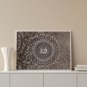 Immerse your space in the beauty of printable Islamic wall art from our Etsy collection. Download instantly for a touch of tradition with Quranic verses, Arabic calligraphy, and stunning geometric designs.