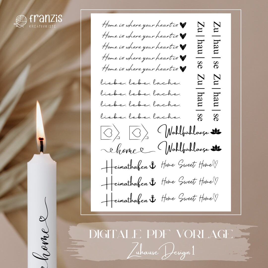 Home Candle Tattoos Including Business License PDF Template Do It