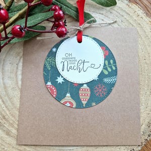 Weihnachtskarte handgemacht