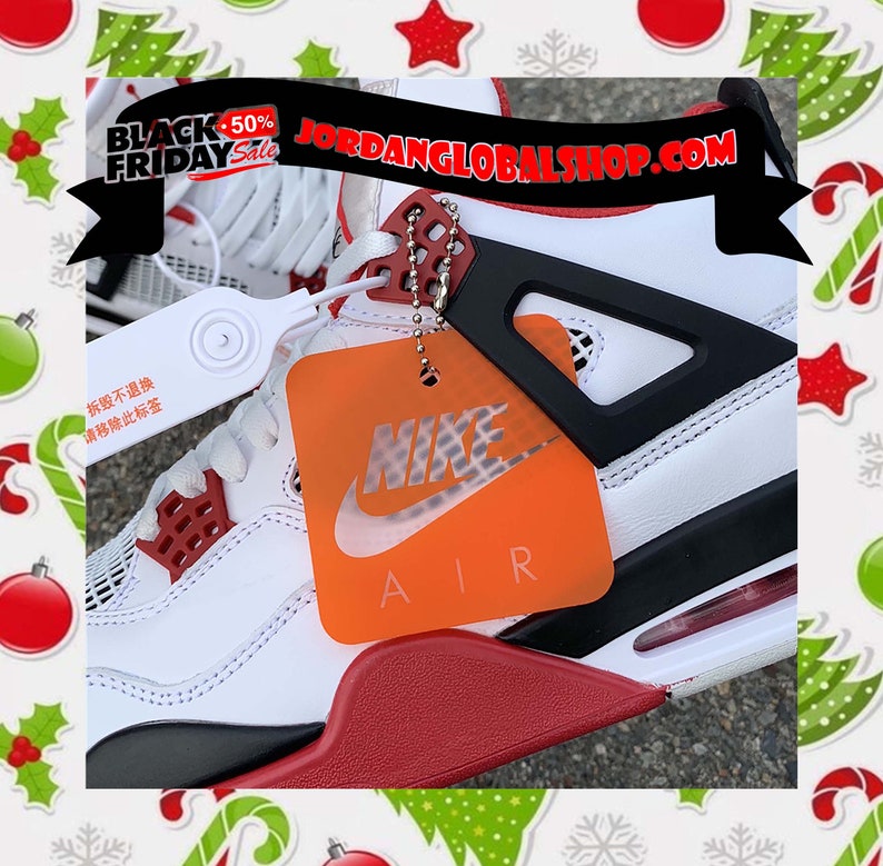 jd jordan 4 fire red