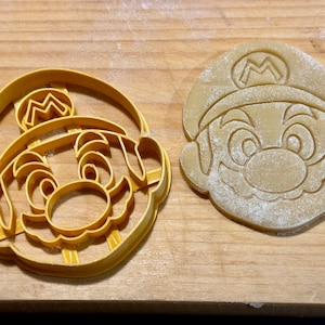 Stampi taglia biscotti Super Mario