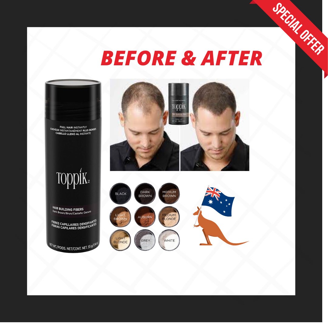 Toppik Hair Building Fibers Keratin Hair Loss Alopecia 27.5g Etsy