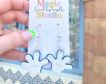 Mickey Glove Earrings