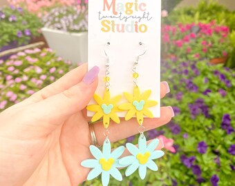 Mickey Flower Earrings | Flower and Garden Festival