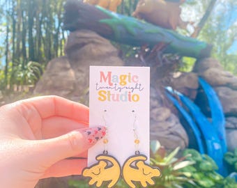Lion King Earrings | Animal Kingdom Earrings