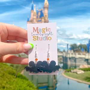Mouse bat earrings | Halloween earrings | fall earrings