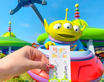 Toy Story Alien Earrings