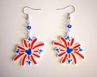 Mouse Firework Earrings