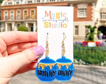 Honey Pot Earrings | Winnie the Pooh Earrings