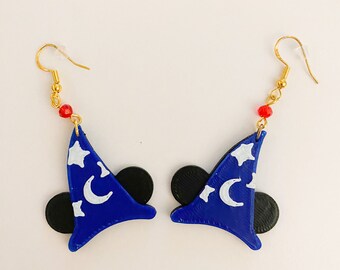 Sorcerer Mickey Earrings