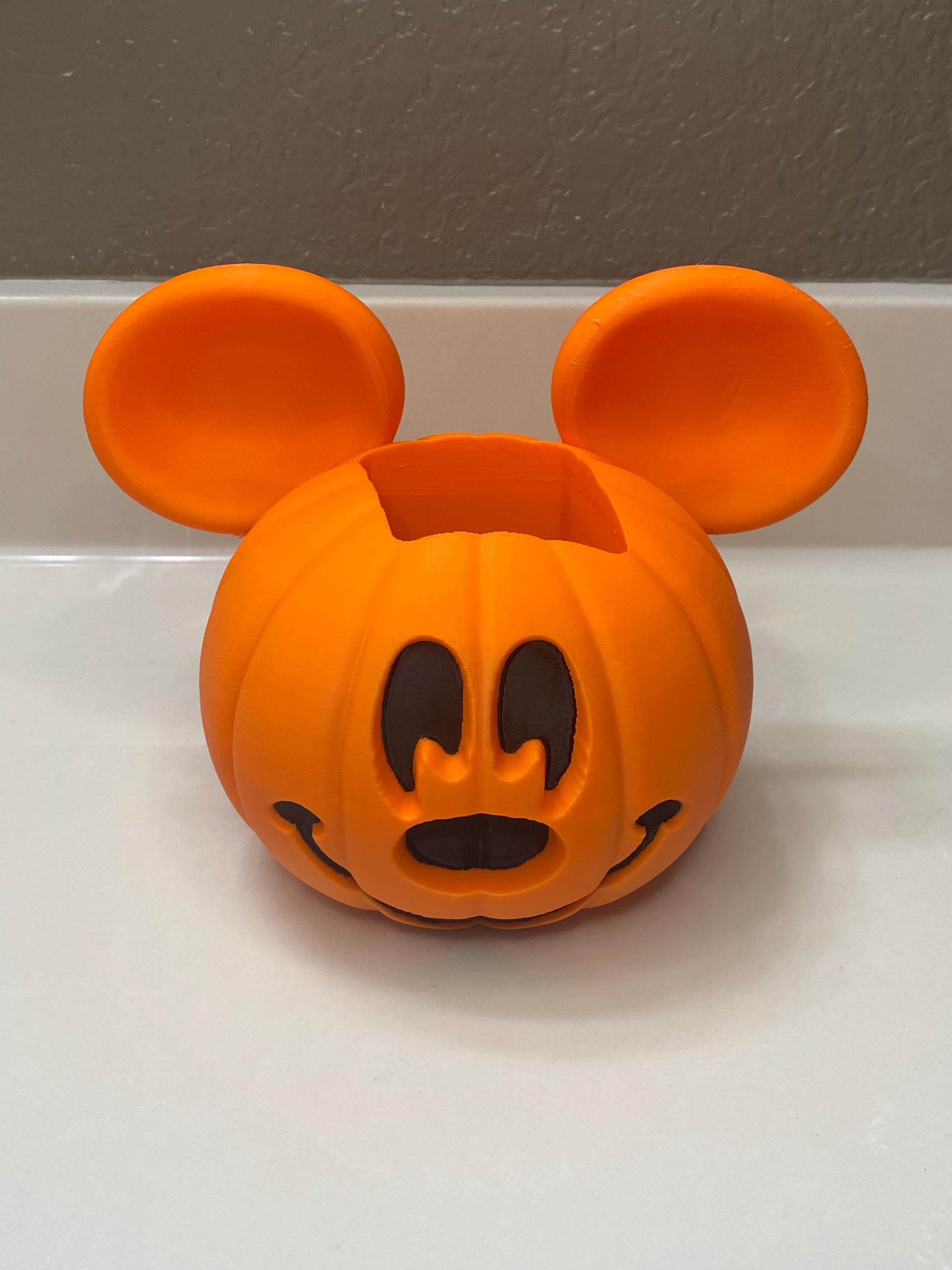 Pumpkin Soap Holder | Mickey Pumpkin - Etsy