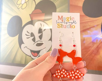 Minnie Mouse Earrings
