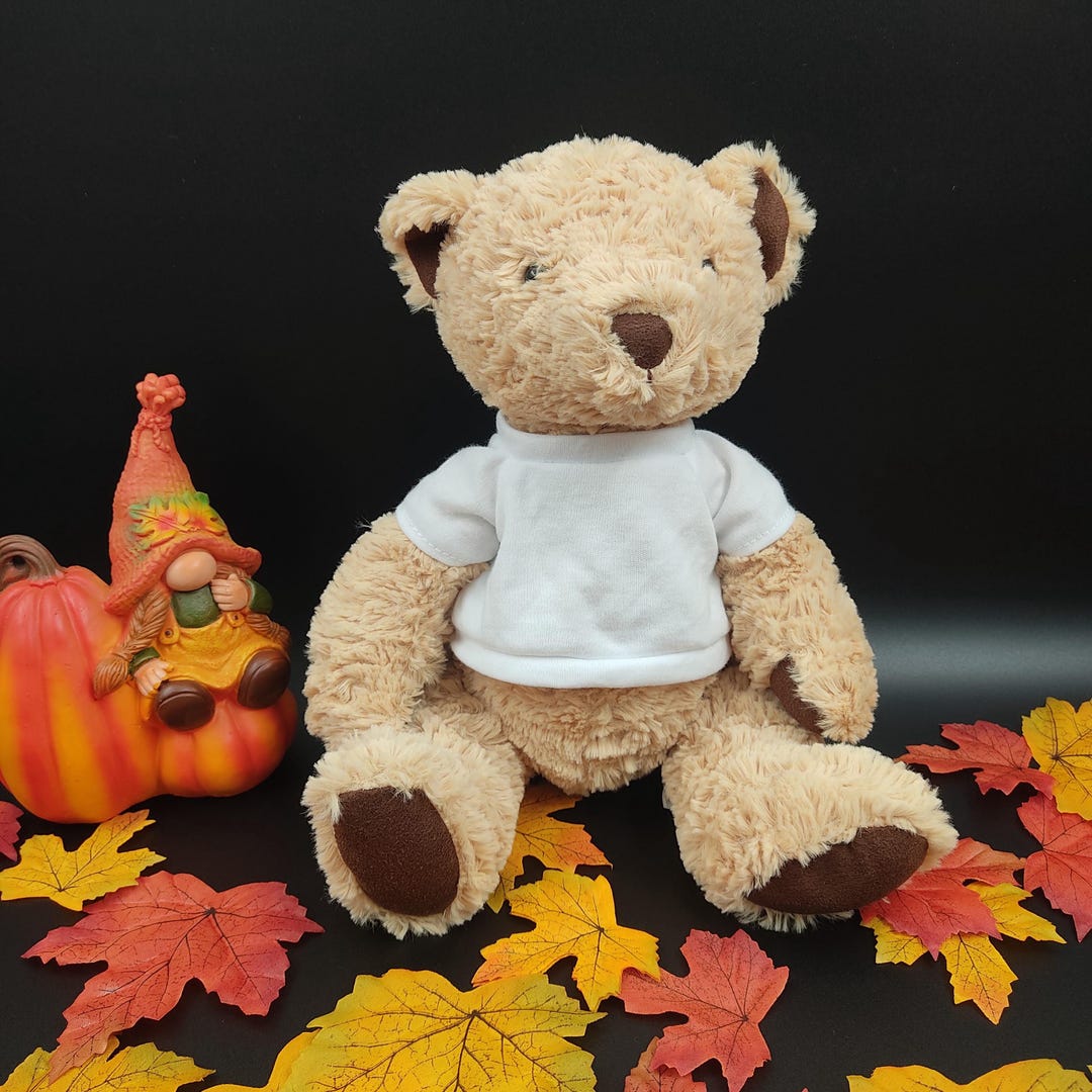 Personalized Teddy Bear Photo, Customize Your T-shirt With Your Text ...