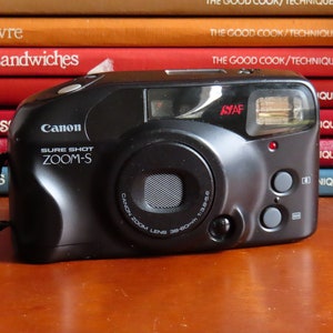 Canon Sure Shot Zoom S - 35mm Point and Shoot Camera - 1979 - Vintage Film Camera 1970s