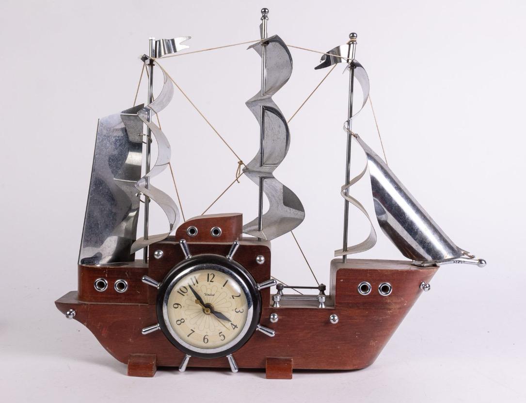 1950s Wood Clock - Etsy