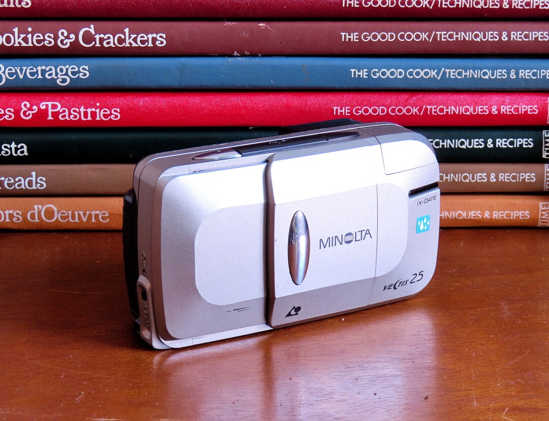 Minolta Vectis 25 Vintage Film Camera APS Film Cartridge Etsy