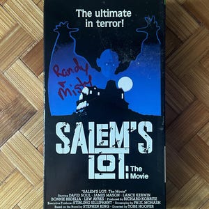 Salem’s Lot on VHS - Stephen King - Vintage
