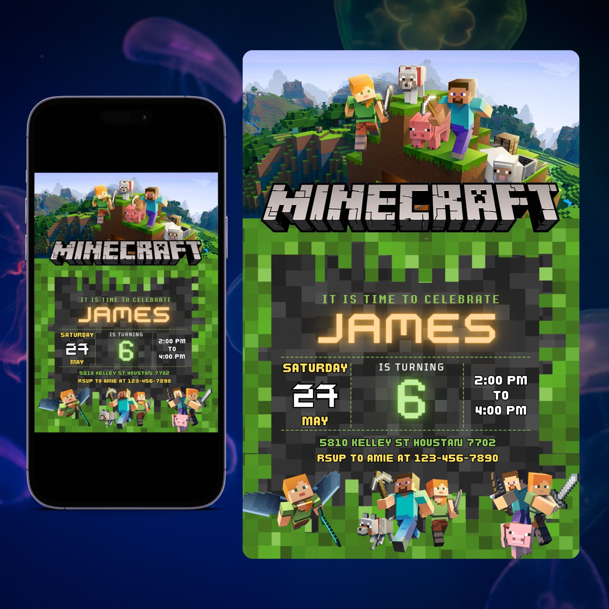 A2ZTemplates Minecraft Invite