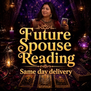 Future Spouse Tarot Reading | Who Will I Marry? | Love Prediction | Soulmate Psychic Reading | Same Day Delivery