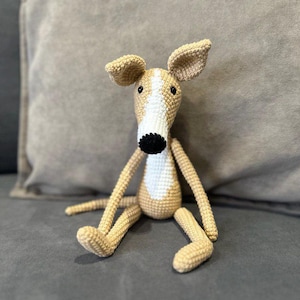 Greyhound Personalized Custom, Crochet Toy - Perfect Gift for Dog Lovers