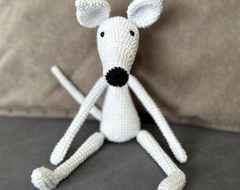 Greyhound Stuffed Dog: Sighthound Plush, Long Nose Dog (11 inch)