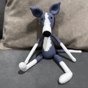 Levriero, Whippet, Levriero Italiano - Peluche personalizzato, regalo per proprietari di cani